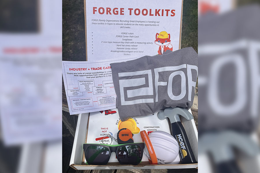 Education: FORGE distributes tool kits to seventh-graders at Columbus Middle School