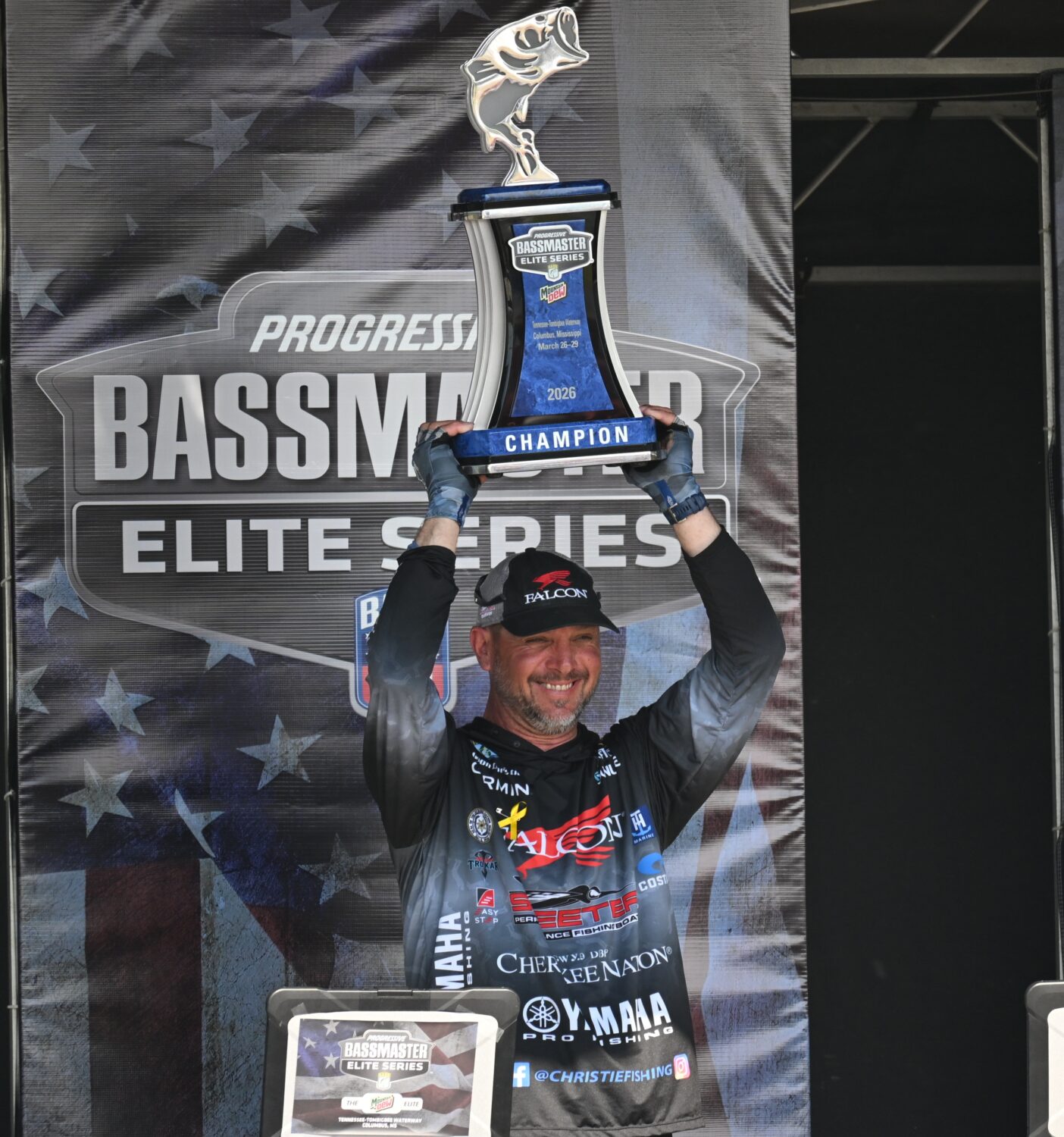 From 38th to 1st: Jason Christie reels in Bassmasters Elite Series