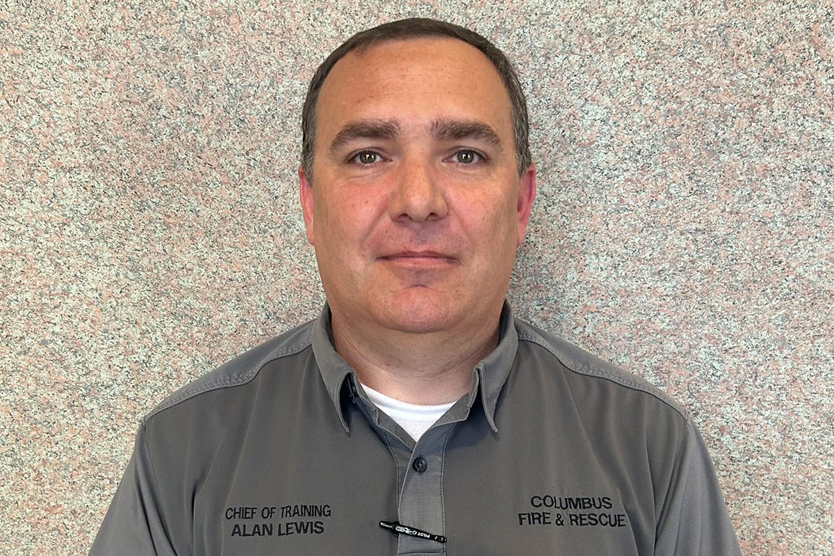 Lewis becomes city's first asst fire chief since 2022